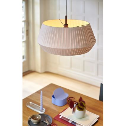 Nordlux - Candeeiro suspenso DICTE 1xE27/60W/230V pr.53 cm bege