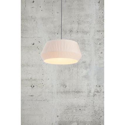 Nordlux - Candeeiro suspenso DICTE 1xE27/60W/230V pr.53 cm bege