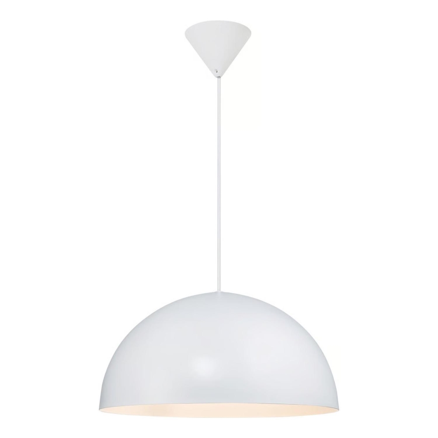 Nordlux - Candeeiro suspenso ELLEN 1xE27/40W/230V diâmetro 40 cm branco