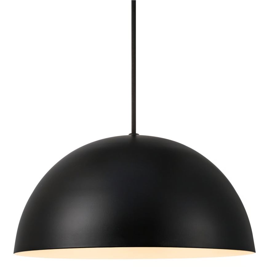 Nordlux - Candeeiro suspenso ELLEN 1xE27/40W/230V diâmetro 30 cm preto