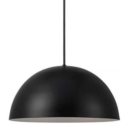 Nordlux - Candeeiro suspenso ELLEN 1xE27/40W/230V diâmetro 30 cm preto