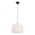Nordlux - Candeeiro suspenso em cabo DICTE, 1x E27/60W/230V, Ø40 cm, branco