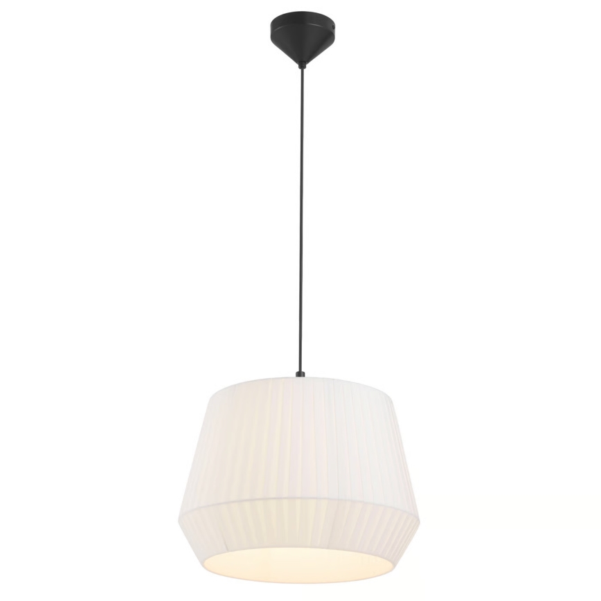 Nordlux - Candeeiro suspenso em cabo DICTE, 1x E27/60W/230V, Ø40 cm, branco