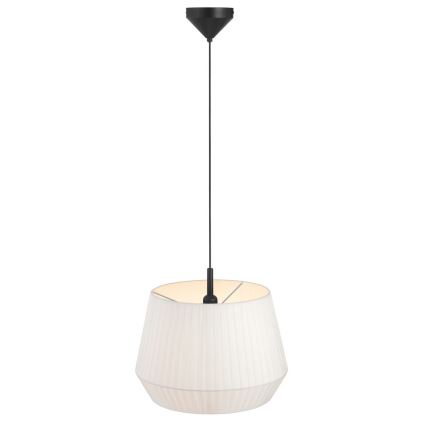 Nordlux - Candeeiro suspenso em cabo DICTE, 1x E27/60W/230V, Ø40 cm, branco