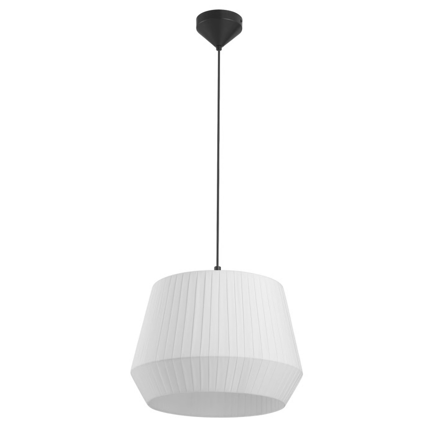 Nordlux - Candeeiro suspenso em cabo DICTE, 1x E27/60W/230V, Ø40 cm, branco