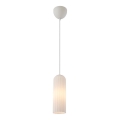 Nordlux - Candeeiro suspenso em cabo MIELLA 1xE27/25W/230V branco