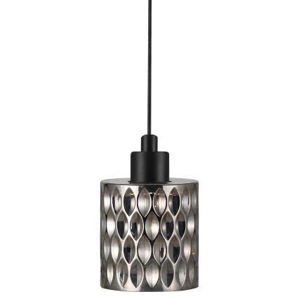 Nordlux - Candeeiro suspenso HOLLYWOOD 1xE27/60W/230V diâmetro 10,8 cm fumado