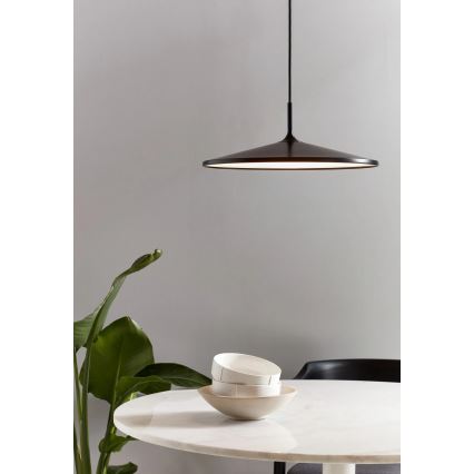 Nordlux - Candeeiro suspenso LED com regulação BALANCE LED/13W/230V 2700K diâmetro 42 cm preto