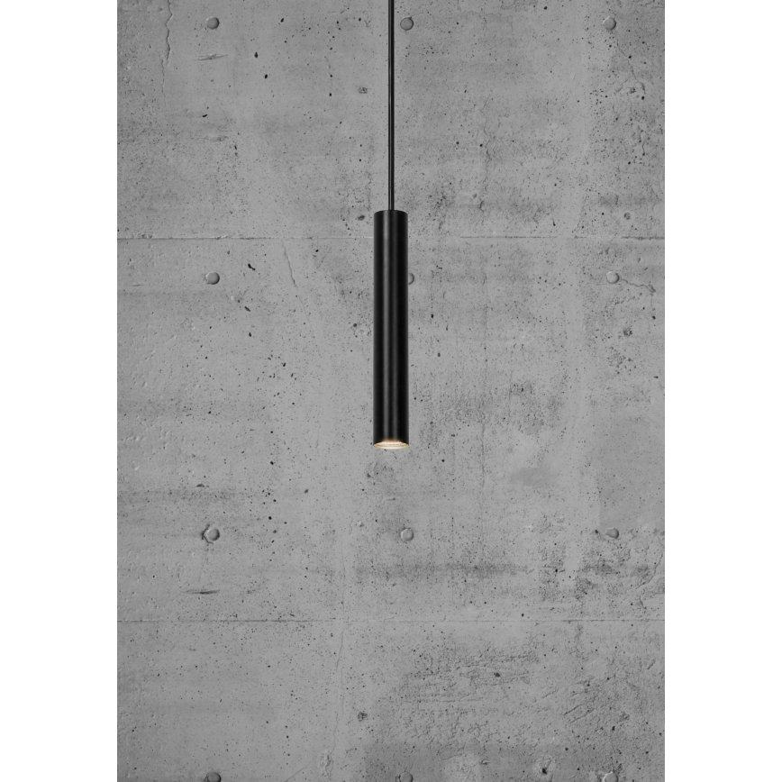 Nordlux - Candeeiro suspenso LED com regulação OMARI LED/4,4W/230V preto