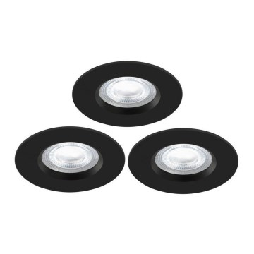 Nordlux - CONJUNTO 3x Focos LED RGB  embutidos para casa de banho com regulação DON SMART LED/4,7W/230V 2200-6500K IP65