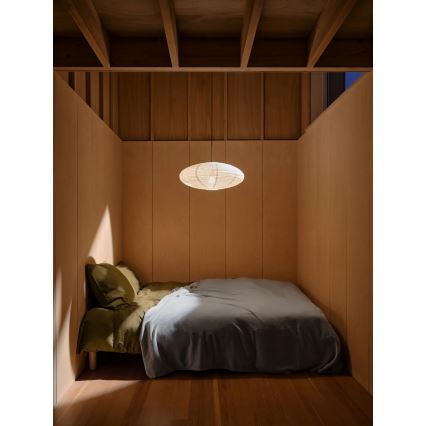 Nordlux - Cúpula para lustre VILLO E27, diâmetro 60 cm, bege