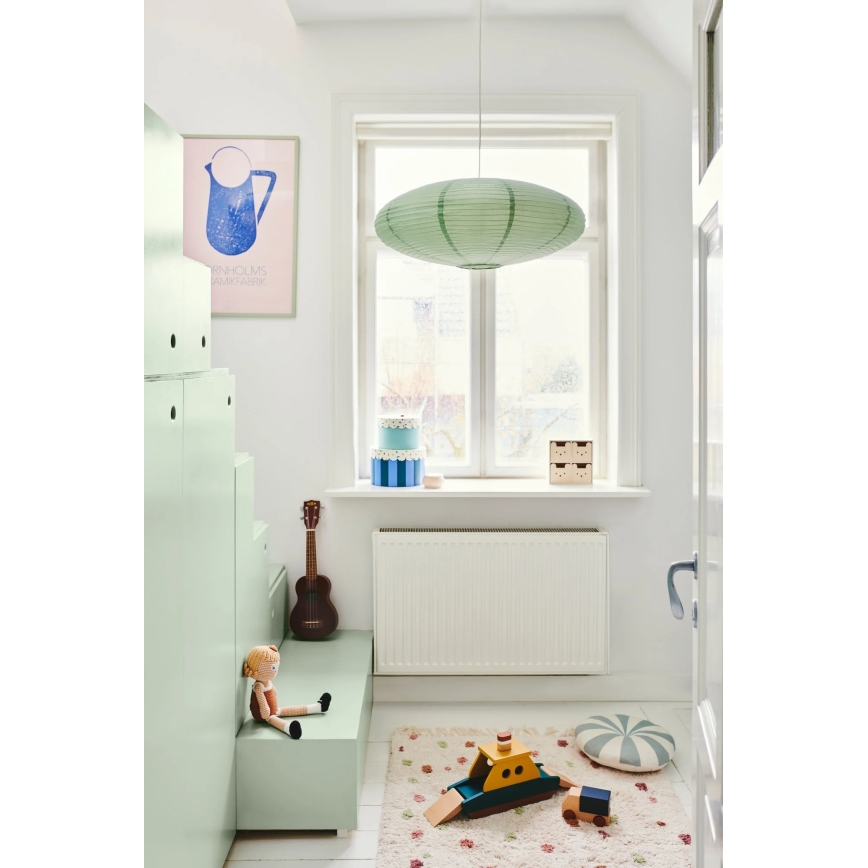 Nordlux - Cúpula para lustre VILLO E27, diâmetro 60 cm, verde