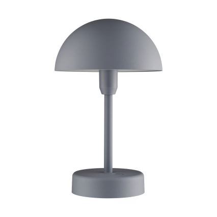 Nordlux - Candeeiro de mesa para exteriores recarregável LED regulável ELLEN LED/2,8W/3,7V 2200 mAh IP44 cinzento