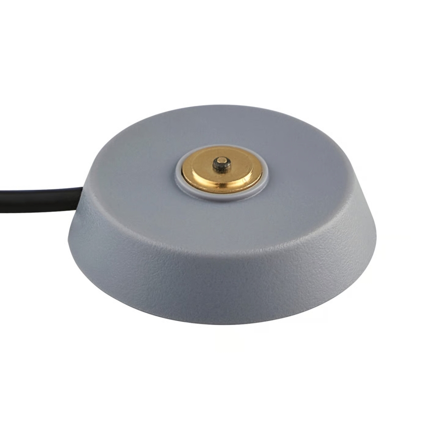 Nordlux - Candeeiro de mesa para exteriores recarregável LED regulável ELLEN LED/2,8W/3,7V 2200 mAh IP44 cinzento
