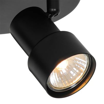 Nordlux - Foco BOSTON 3xGU10/5W/230V preto