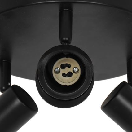 Nordlux - Foco BOSTON 3xGU10/5W/230V preto