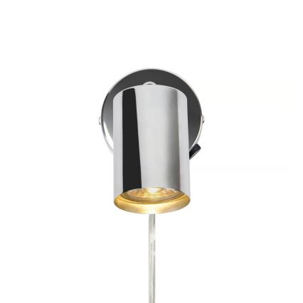 Nordlux - Foco de parede EXPLORE 1xGU10/7W/230V cromado brilhante