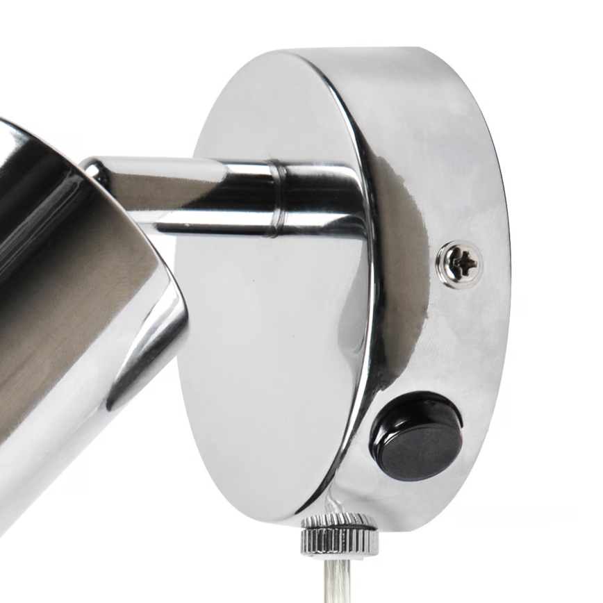 Nordlux - Foco de parede EXPLORE 1xGU10/7W/230V cromado brilhante