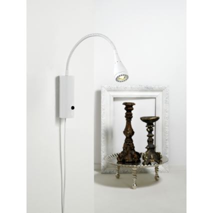 Nordlux - Foco de parede LED MENTO LED/3W/230V branco