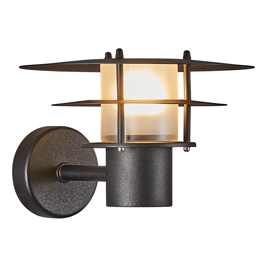 Nordlux - Iluminação de parede exterior BASTIA 1xE14/12W/230V IP54 preto