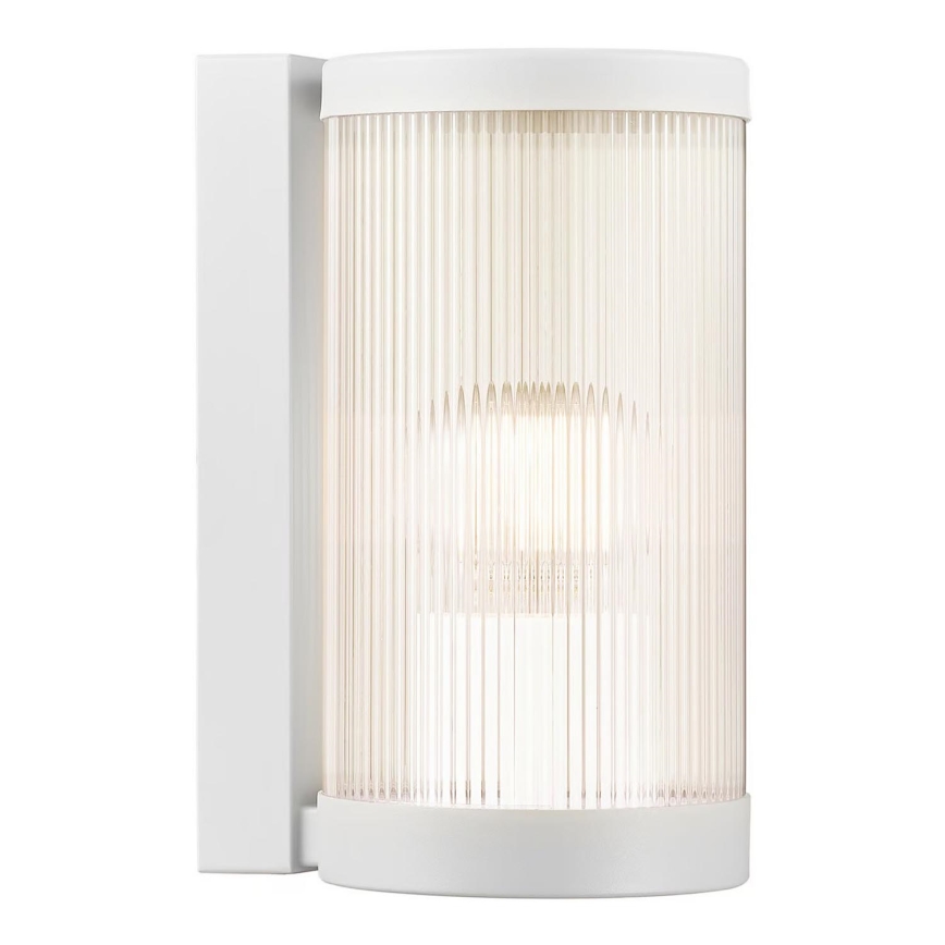 Nordlux - Iluminação de parede exterior COUPAR 1xE27/25W/230V IP54 branco