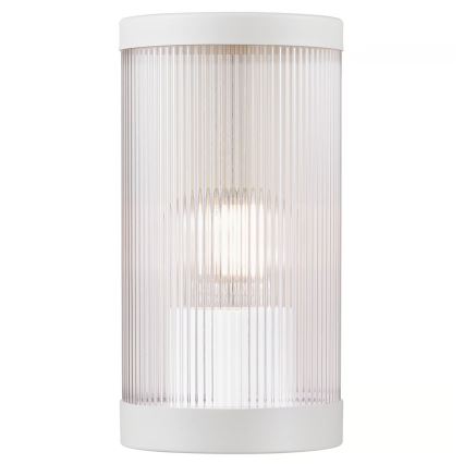 Nordlux - Iluminação de parede exterior COUPAR 1xE27/25W/230V IP54 branco