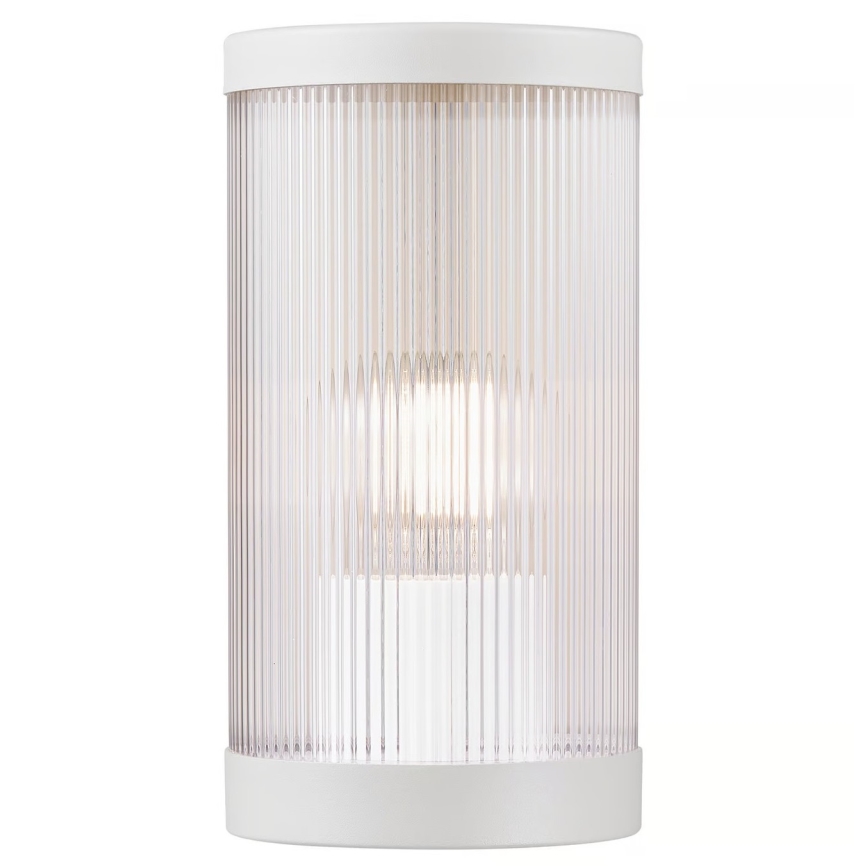 Nordlux - Iluminação de parede exterior COUPAR 1xE27/25W/230V IP54 branco