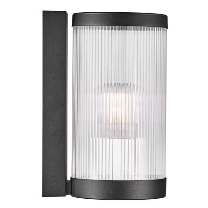 Nordlux - Iluminação de parede exterior COUPAR 1xE27/25W/230V IP54 preto