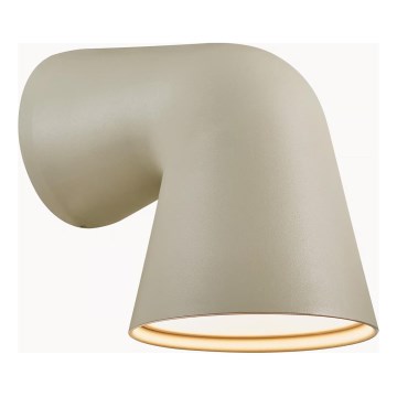 Nordlux - Iluminação de parede exterior FRONT 1xGU10/28W/230V IP44 creme