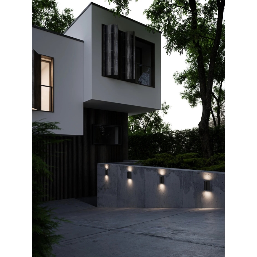 Nordlux - Iluminação de parede exterior LED ASBOL LED/13,3W/230V 3000K IP44 preto