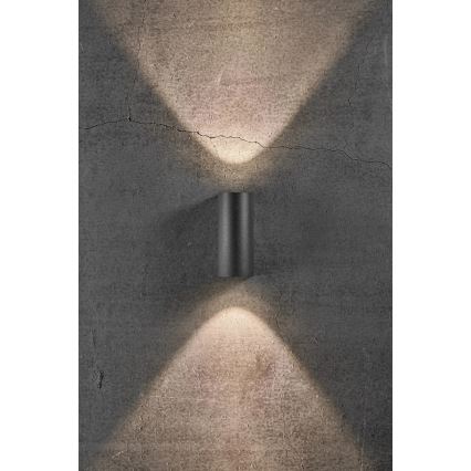 Nordlux - Iluminação de parede exterior LED ASBOL LED/13,3W/230V 3000K IP44 preto