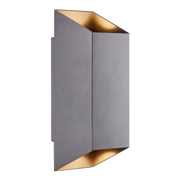 Nordlux - Iluminação de parede exterior NICO 2xGU10/35W/230V IP54 antracite