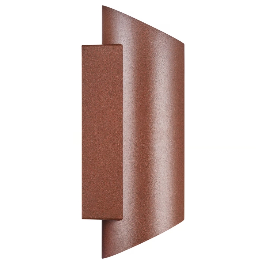 Nordlux - Iluminação de parede exterior NICO 2xGU10/35W/230V IP54 castanho