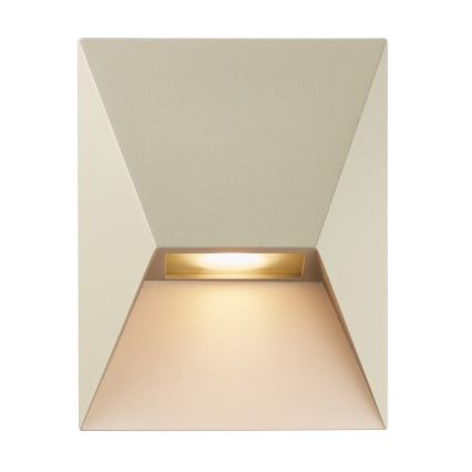 Nordlux - Iluminação de parede exterior PONTIO 1xGU10/25W/230V creme