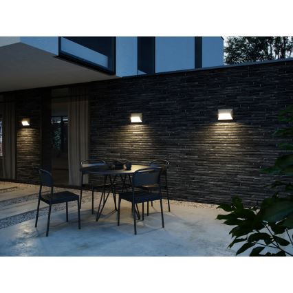 Nordlux - Iluminação de parede exterior PONTIO 2xGU10/25W/230V IP54 creme