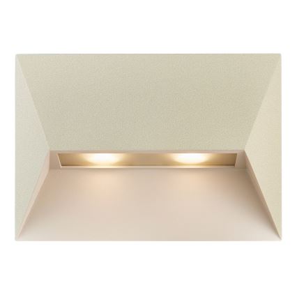 Nordlux - Iluminação de parede exterior PONTIO 2xGU10/25W/230V IP54 creme