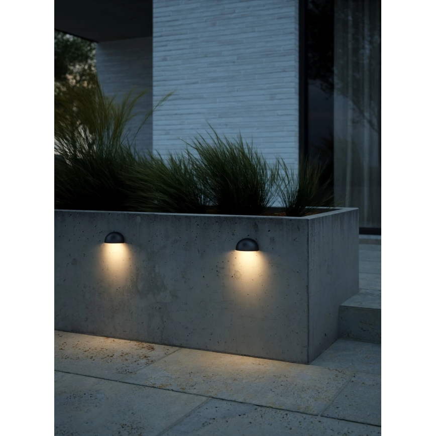 Nordlux - Iluminação de parede exterior SCORPIUS 1xE14/15W/230V IP44 preto
