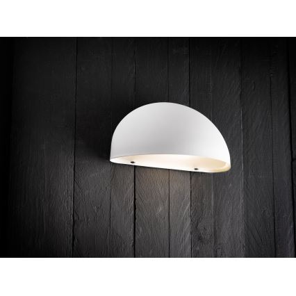 Nordlux - Iluminação de parede exterior SCORPIUS 1xE14/40W/230V IP33 branco
