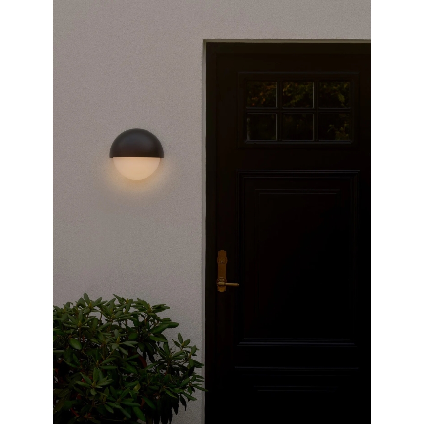 Nordlux - Iluminação de parede exterior SCORPIUS 1xE27/25W/230V IP44 preto