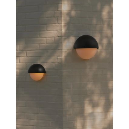 Nordlux - Iluminação de parede exterior SCORPIUS 1xE27/25W/230V IP44 preto