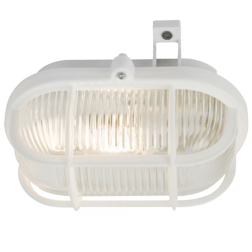 Nordlux - Iluminação de parede exterior SKOTLAMPE 1xE27/60W/230V IP44 branco