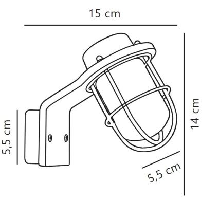 Nordlux - Iluminação de parede para casa de banho MARINA 1xG9/40W/230V IP44 cromado brilhante