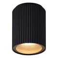 Nordlux - Iluminação de teto exterior KYKLOP 1xGU10/15W/230V IP54 preto