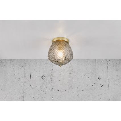 Nordlux - Iluminação de teto ORBIFORM 1xE27/40W/230V dourado