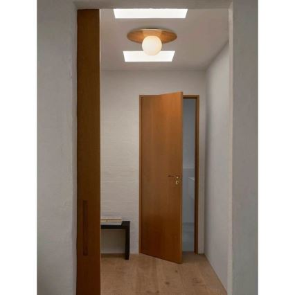 Nordlux - Iluminação de teto para casa de banho SIONA 1xE27/60W/230V IP44 diâmetro 43 cm bege