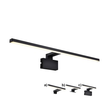 Nordlux - Iluminação LED para espelho de casa de banho MARLEE LED/11,5W/230V 3000K IP44 preto