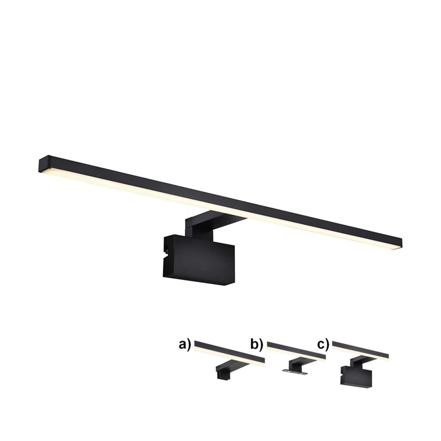 Nordlux - Iluminação LED para espelho de casa de banho MARLEE LED/11,5W/230V 3000K IP44 preto