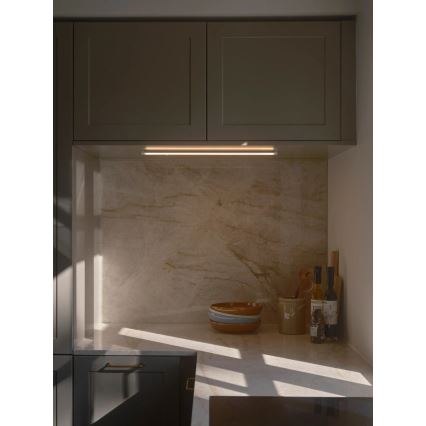 Nordlux - Iluminação para armário de cozinha LED PRESTON LED/8W/230V 3000/4000K 55 cm