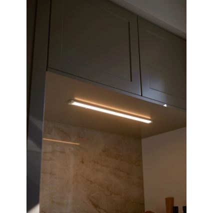 Nordlux - Iluminação para armário de cozinha LED PRESTON LED/8W/230V 3000/4000K 55 cm