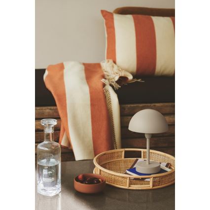 Nordlux - Lâmpada de mesa exterior recarregável LED regulável ELLEN LED/2,8W/3,7V IP44 bege